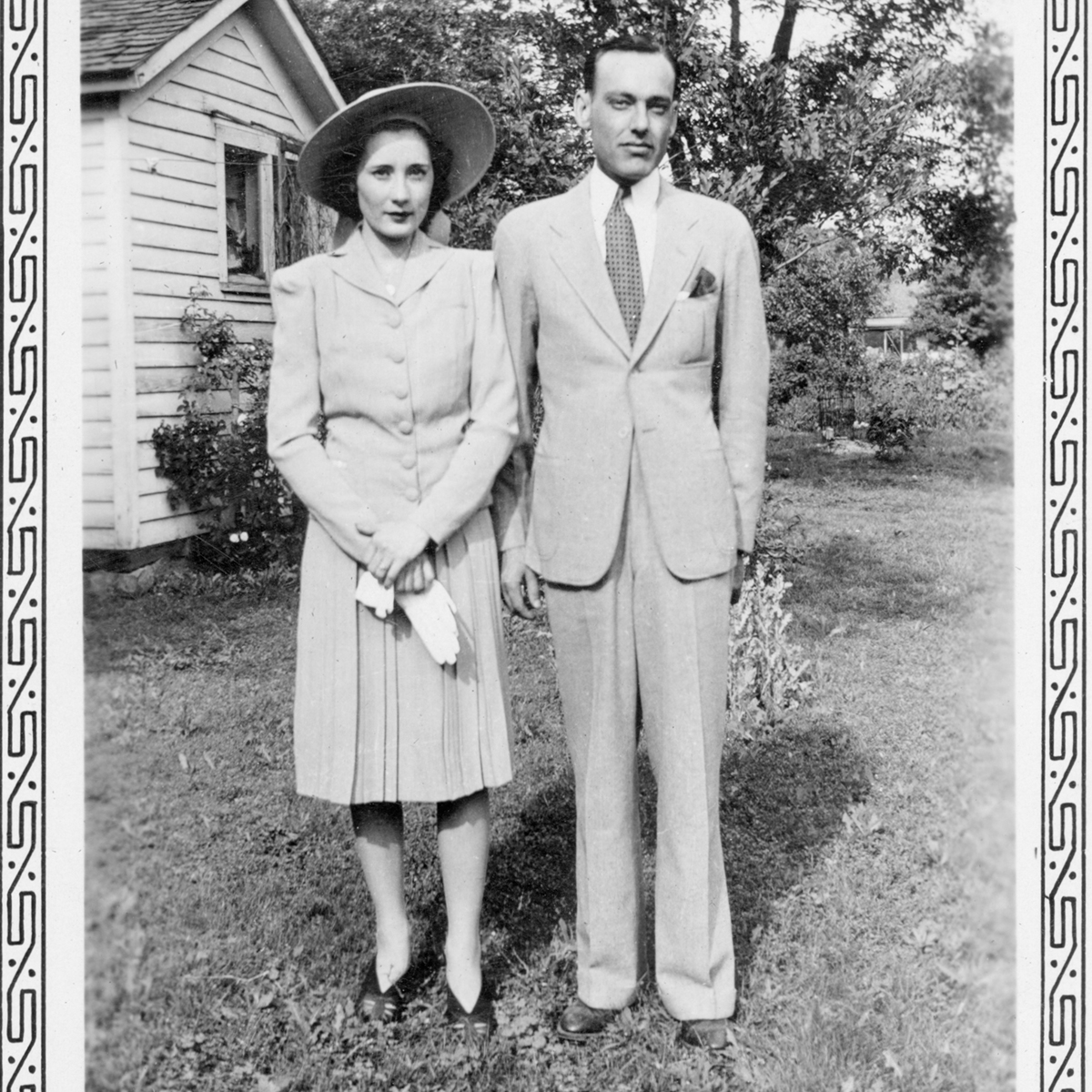 Carl Mason Sutherland and Mary Jane, circa 1940
